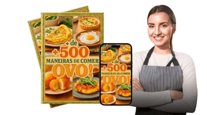 500 Receitas com Ovo